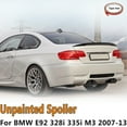 thumbnail image 1 of For 07-13  E92 2Dr 328i 335i M3 Performance Rear High Kick Trunk Spoiler Fits, 1 of 16