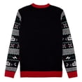 thumbnail image 2 of The Ugly Sweater Co. Interactive Ugly Christmas Sweaters for Holiday Fun Tacky Unisex Design, Perfect Snug Fit Breathable (Black, Medium), 2 of 2