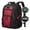 Red, variant on LOVEVOOK Travel Laptop Backpack for Men Women, Waterproof Anti-Theft Travel Backpack with USB Charging Port & Lock Black