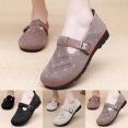 thumbnail image 6 of Oyedens Mary Janes Ballet Flats for Women Vintage Breathable Wide Width Slip on Walking Loafers, 6 of 7