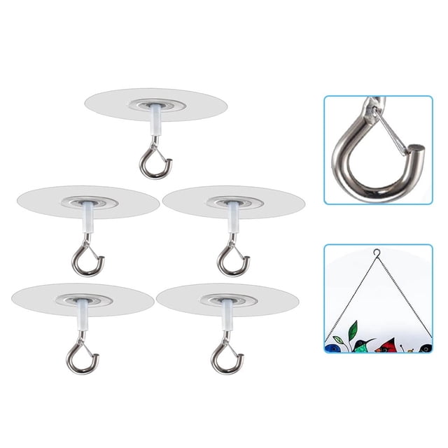 Ganchos de techo Lylong Home Essentials, ganchos de pared con cierre de seguridad, ganchos de techo resistentes A196