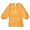 Orange, variant on HNMKIU Kids Artist Smock Apron Long Sleeve Protective Painting Wear With Front Pocket For Young Girls Green,2-4 Years