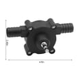 thumbnail image 3 of Drill Pump Portable Self-Priming Centrifugal Water Pump for Household Small Transfer, Hand Drill Powered Utility Pump for Aquarium Pool Drainage (1 Pack), 3 of 6