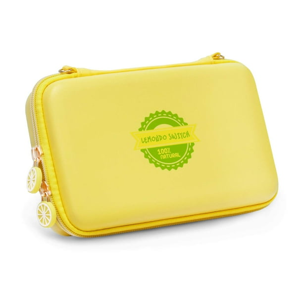 Plannu Lemon Switch Travel Carrying Case Compatible with Nintendo