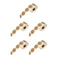 thumbnail image 3 of Kearding 500 Pieces Love Stickers Fashionable Kraft Gold Gift Tag Background Labels Luxurious Paper Clear Printing for Valentine's Day No.1 5Conjunto, 3 of 6