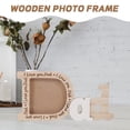 thumbnail image 4 of Miangastore Dad Picture Frame Desktop Wooden Photo Holder Frame Father's Day Display Photo Frame, 4 of 8