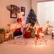 thumbnail image 4 of Costway Conjunto de 3 Renos Navideños Iluminados con 255 Luces Blancas Cálidas para Decoración, 4 of 9