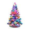 thumbnail image 2 of Dserfhy Faux Crystal Christmas Tree Figurine Mini Artificial Crystal Tree Tabletop Ornament for Winter Holiday Home Decor, 2 of 8