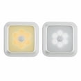 thumbnail image 2 of Seis lámparas LED de inducción deportiva PIR lámparas nocturnas inalámbricas Gabinete de baterías de lámparas de escalera batería de lámparas de hadas 1 paquete, 2 of 5