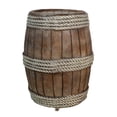 thumbnail image 3 of Barrel With Rope Life Size Statue, 3 of 4