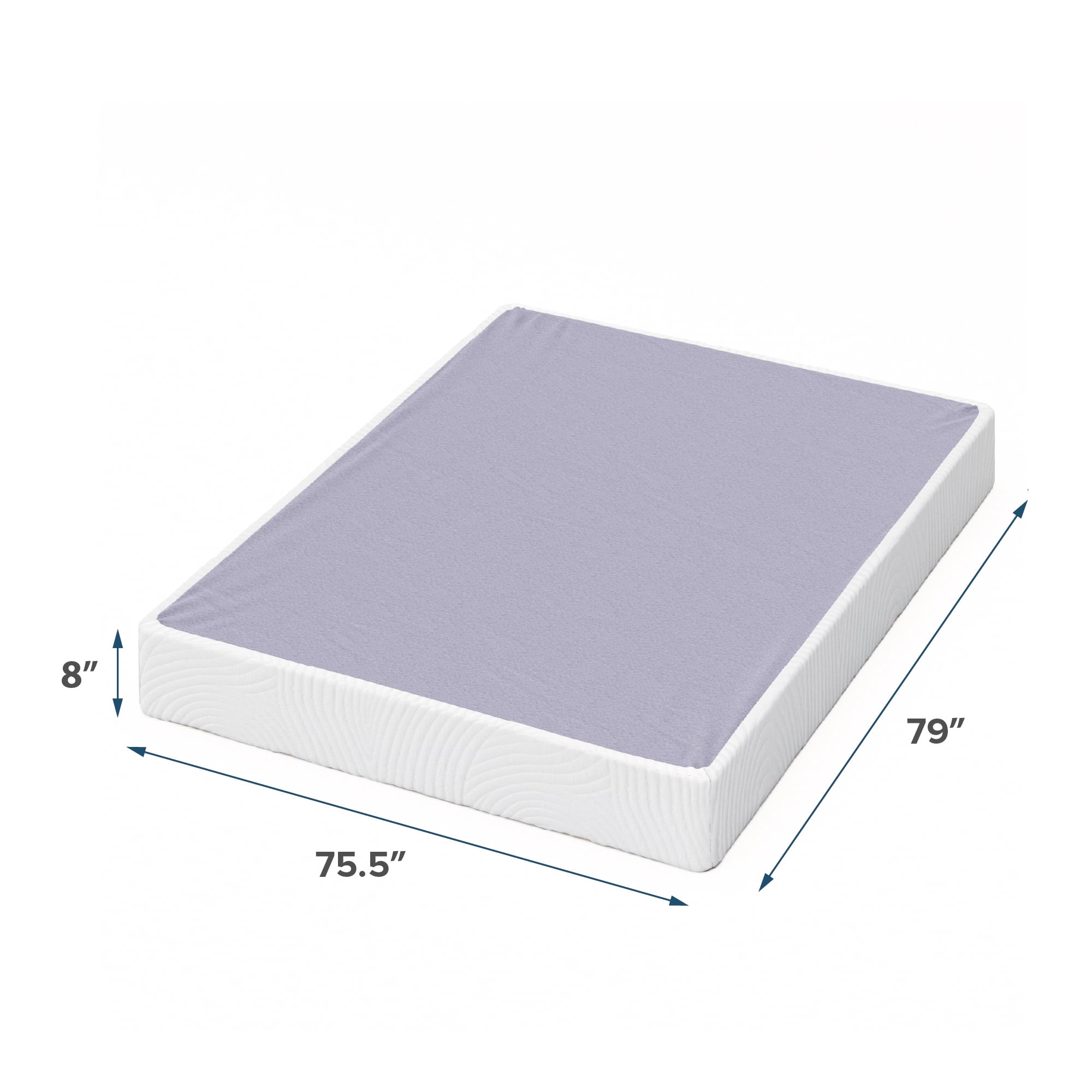 Zinus Jacob 8" Bamboo Box Spring Mattress Foundation, King