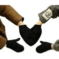 thumbnail image 2 of Couples Holding Hands Mittens Set, 2-Person Knit Heart Mittens with Singles, Hand-in-Hand Winter Gloves, Warm Matching Couple Mittens, Funny Christmas Gift, 2 of 7