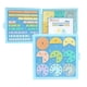 thumbnail image 1 of Matsuzay Juego de juguetes de fracción, juego de actividades de círculos de azulejos de fracción magnética para niños, rompecabezas de Kits de experimentos de química, 1 of 6