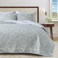 thumbnail image 6 of Floral Quilt Set - Lightweight, Soft, All-Season - 2-Piece Reversible Floral Bedding Set (Twin / Twin XL, Cambridge Garden), 6 of 6