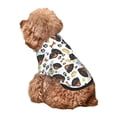 thumbnail image 5 of Honeii Rottweiler Print Small Dog Hoodies Pet Hooded Sweatshirts Fall Winter Puppy Cat Sweaters Warm Clothes for Small Dogs Outfits Costume-X-Small, 5 of 7