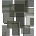 thumbnail image 3 of Ambesonne Taupe Duvet Cover Set, Cubes Modern Abstract, 2-Calking, Pale Grey Taupe Green, 3 of 7