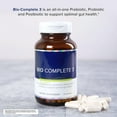 Bio Complete 3 Capsules 60 Count Prebiotic Probiotic Postbiotic Supplement