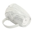 thumbnail image 4 of Set of 4 Grey Marble Ceramic Mugs for Coffee, Hot Cocoa, Tea (16oz), 4 of 7