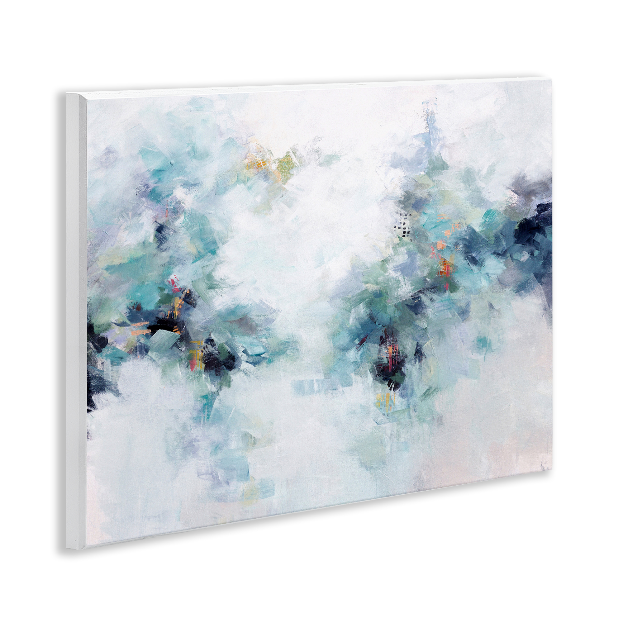 Reaching Out Abstraction Wall Plaque Art, design by Karen Hale