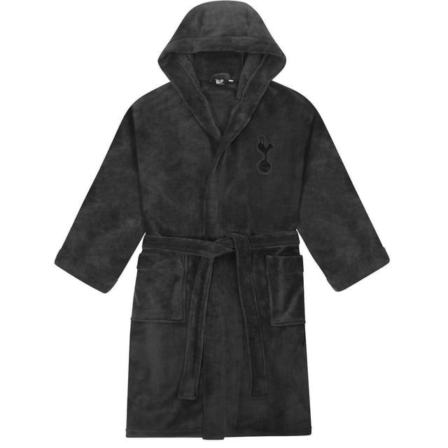 Tottenham Hotspur FC Mens Crest Fleece Dressing Gown
