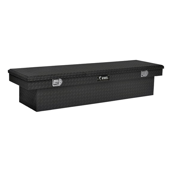UWS EC10513 69-Inch Matte Black Heavy-Wall Aluminum Truck Tool Box, RigidCore Lid