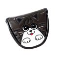 thumbnail image 3 of Cubierta de la cabeza del palo de golf Macarena Universal Golf Club Headcover PU Cuero Negro, 3 of 7