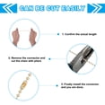 thumbnail image 3 of Uxcell 13.78 inch Ceiling Fan Pull Chain Sets, 2Pcs Fan Chains Extenders Black, 3 of 6