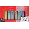 thumbnail image 2 of Tanuke Glitter Highlighter Key Marker Pens 8PC Color Water Based Sparkle Marker Set (5ml) for Office, Study and Art, 2 of 9