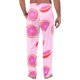 thumbnail image 5 of Pantalones largos para hombre con estampado de cintura elástica y bolsillo con cordón, pantalones largos de poliéster para hombre, 5 of 5