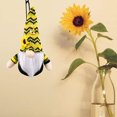 thumbnail image 5 of Sunflower Bee Gnome Doll, Faceless Plush Home Decor, Cute Spring Festival Gift, Handmade Bee-Themed Ornament, Lucky Charm for Housewarming, 5 of 6