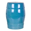 A&B Home Zella Garden Stool, Blue