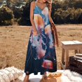 thumbnail image 2 of Jellyfish Ocean Style Sleeveless Dress for Women Clothing Female Women's Summer Skirt, 2 of 7