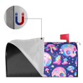 thumbnail image 2 of Yiaed colorful Skull mushroom rainbow Print Mailbox Covers, Magnetic Mailbox Cover, Mail Box Covers for Garden Outdoor Decor Box Covers-21x18 in, 2 of 8