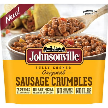 Johnsonville Original Sausage Crumbles, 14 oz