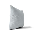 thumbnail image 3 of Chevron Stripe Slate Blue Throw Pillow, 3 of 4