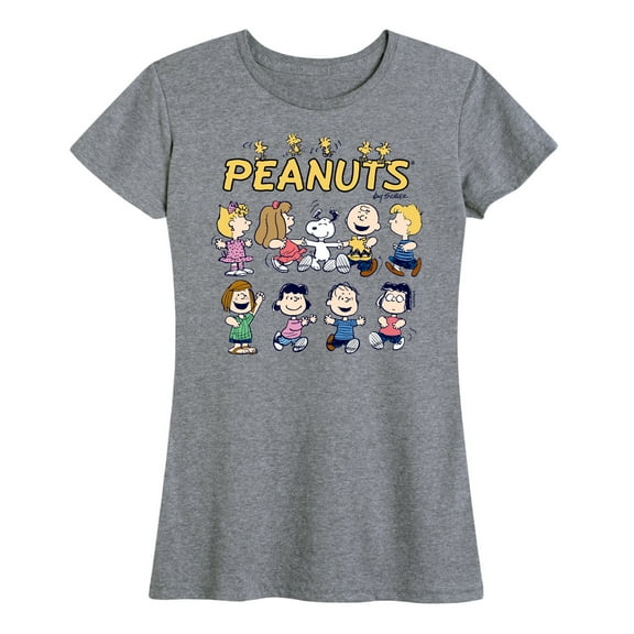 Peanuts - Peanuts Characters - Women's Short Sleeve Graphic T-Shirt