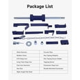 thumbnail image 7 of 13LBS Dent Puller w/Slide Hammer Auto Body Truck Repair Automotive Hammer Puller Repair Frame Set with Carrying Case (18 PCS), 7 of 7