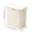 Beige_New#127, variant on Slim Rectangular Lidded Trash Can with Bag Clip-Blocking Waste Bin for Kitchen Bathroom Bedroom Office