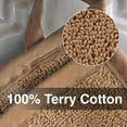 thumbnail image 2 of RITZ Terry Pocket Mitt Set, 4-Pack, Mocha, 2 of 6