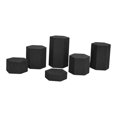 thumbnail image 4 of 6 soportes hexagonales de madera para joyas y perfumes, para cocina, para hombres y mujeres. Negro, 4 of 9