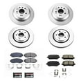 thumbnail image 2 of PowerStop Front and Rear Geomet Coated Brake Rotor and Pad Kit Fits: HONDA Select Models CRK8613, 2 of 4