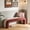 Pink, variant on Gericco 47" Boucle Upholstered Bench with Ombre Design and No Assembly Required for Entryway Bedroom, Pink