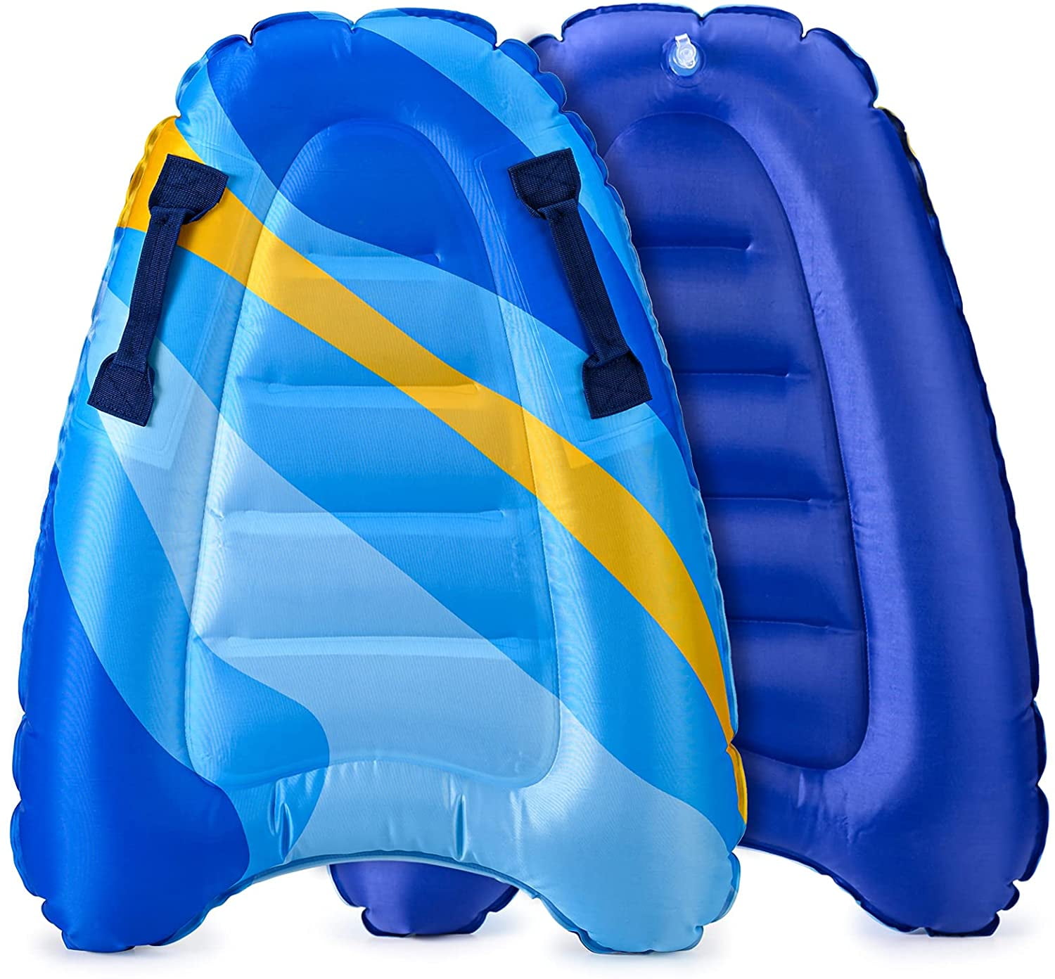inflatable boogie board for slip and slide