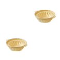 thumbnail image 3 of Matsuzay Molde de tazón de hielo Bandeja de plástico para mousse Fabricación de bricolaje Hogar Comedor Cocina Molde Contenedor de almacenamiento Amarillo 2piezas Matsuzay CBP281069, 3 of 6