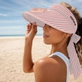 thumbnail image 2 of Kcolen Sun Hat for Women Uv Protection Stylish Sun Visor Hat for Women with Wide Brim Adjustable Design Ideal for Outdoor Sports and Beach Travel, 2 of 5