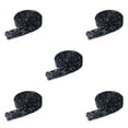 thumbnail image 3 of Toystoory Bling Stickers Glitter Rhinestone Chain Fix Decor Beads Llamativo Taladro portátil Strip Black AB 1 Code 1.5cmWidth Type2 NO2, 3 of 6