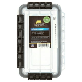SPRING PARK Portable Waterproof ABS Plastic Fly/Ice Fishing Jig Box Foam  Insert Hook Storage Case Bait Lure
