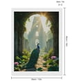 thumbnail image 2 of Diamond Art Kits for Adults, Majestic Peacock Ancient Garden 5D Diamond Painting Kits for Adults Beginners, DIY Full Drill Diamond Painting, Gem Art and Crafts 12x16, 2 of 7