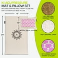 thumbnail image 6 of ProsourceFit Ki Acupressure Mat and Pillow Set for Relieving Back/Neck Pain, 6 of 7