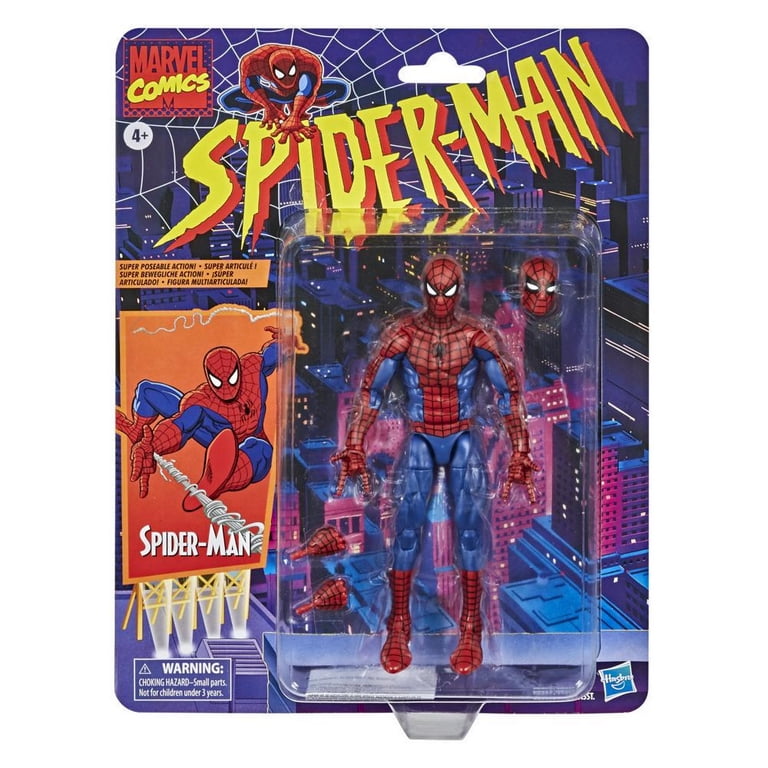 Marvel Legends Series Spider-Man Retro Collection Spider-Man - 6-inch Marvel Legends Series Spider-Man Retro Collection Spider-Man - 6-inch